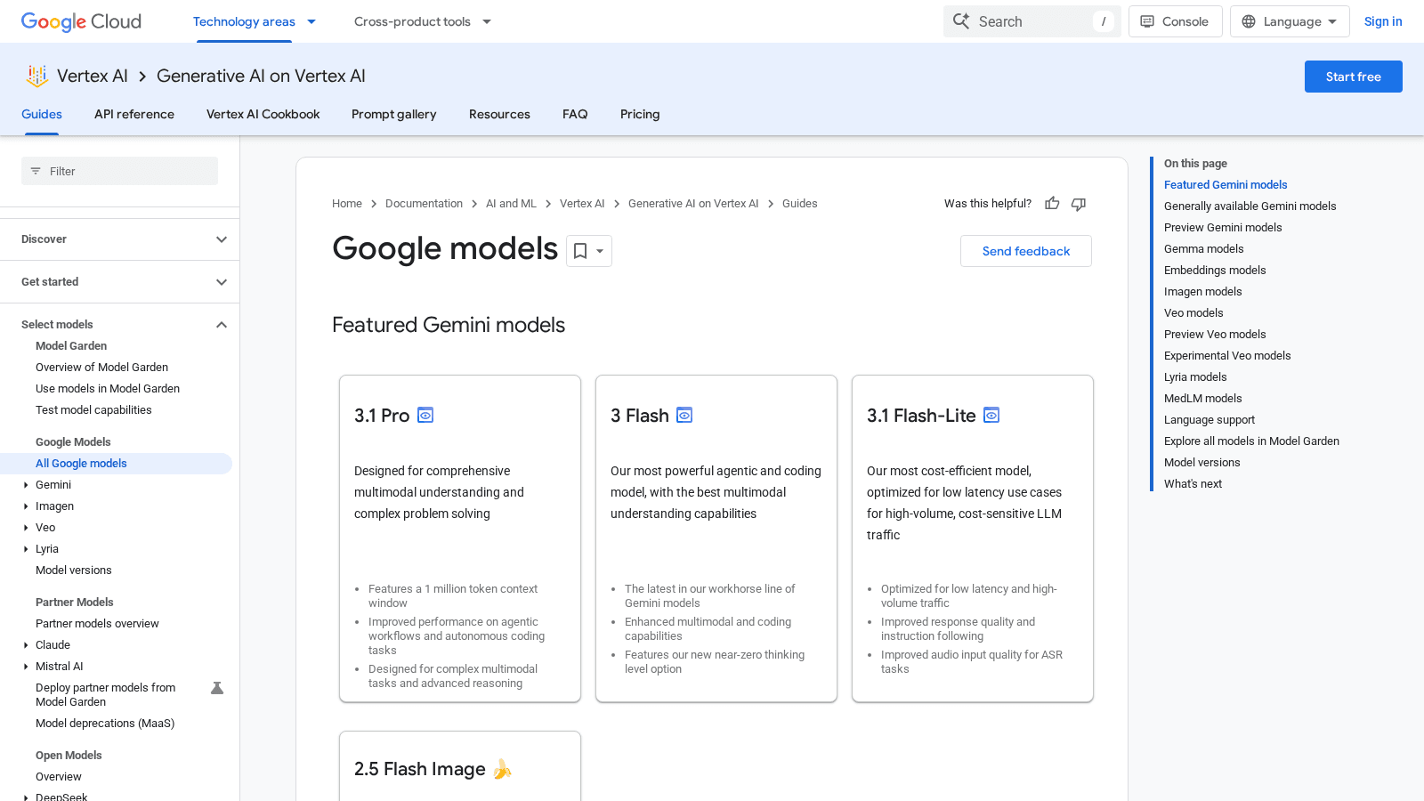 Official Google Cloud Vertex AI documentation page. Attribution: Google Cloud